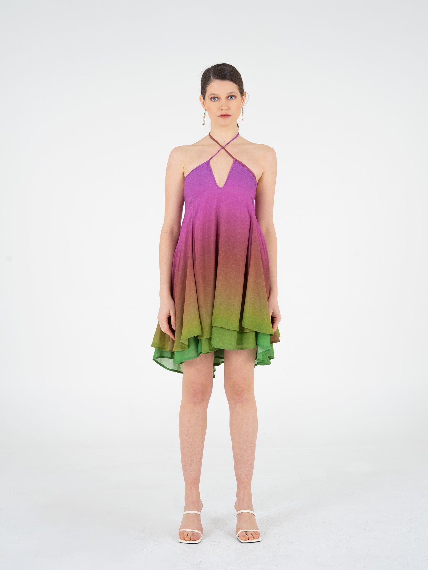 Iris ombre dress