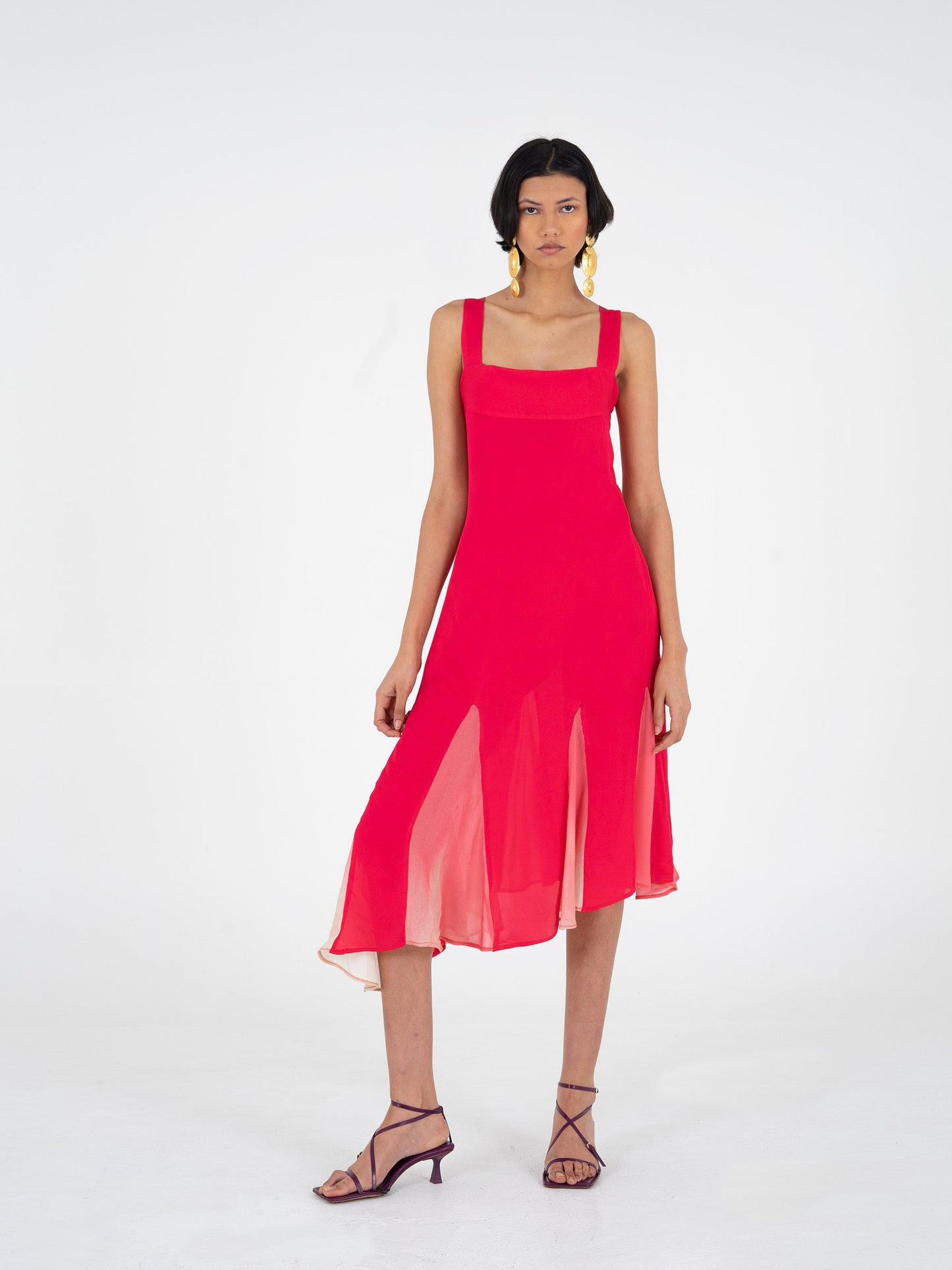 Flora asymmetrical dress