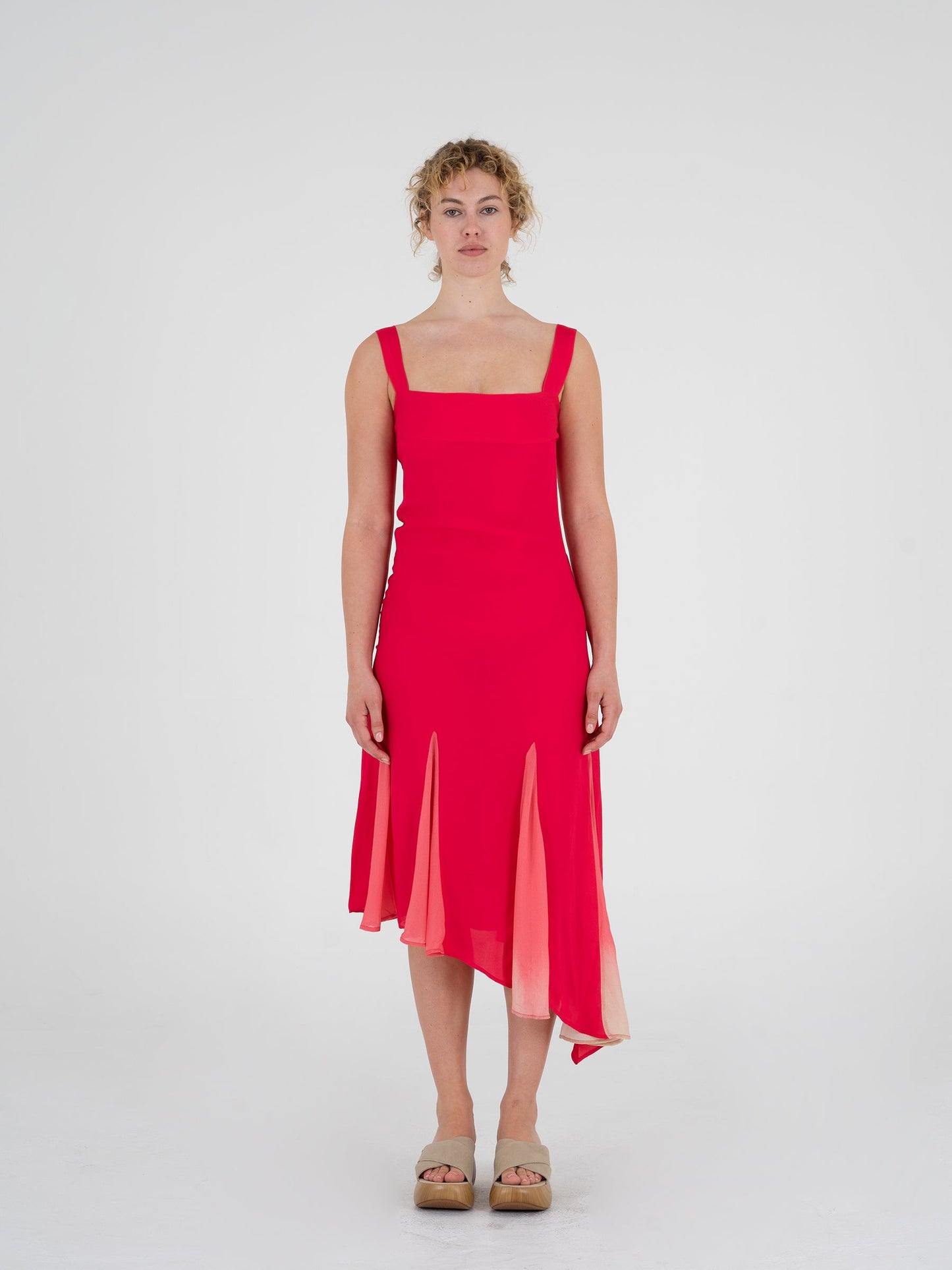 Flora asymmetrical dress