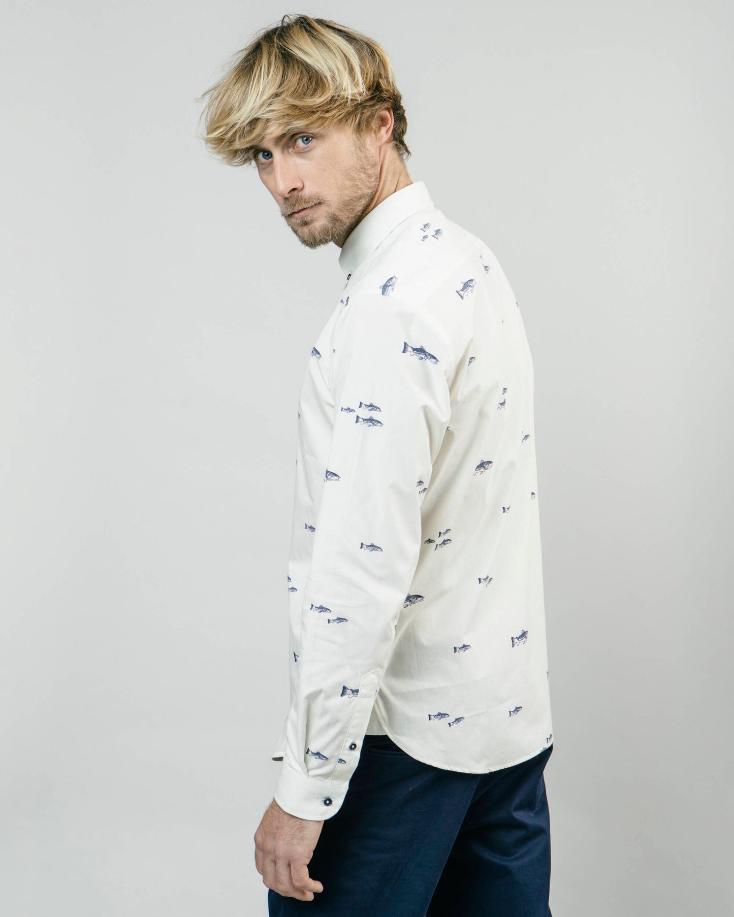 River Trout Printed Shirt