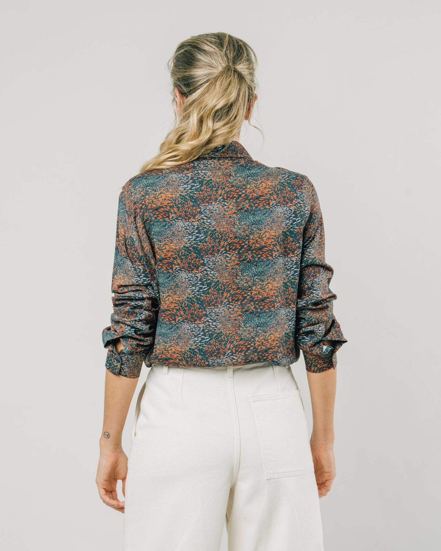 Ocean Fish Printed Blouse