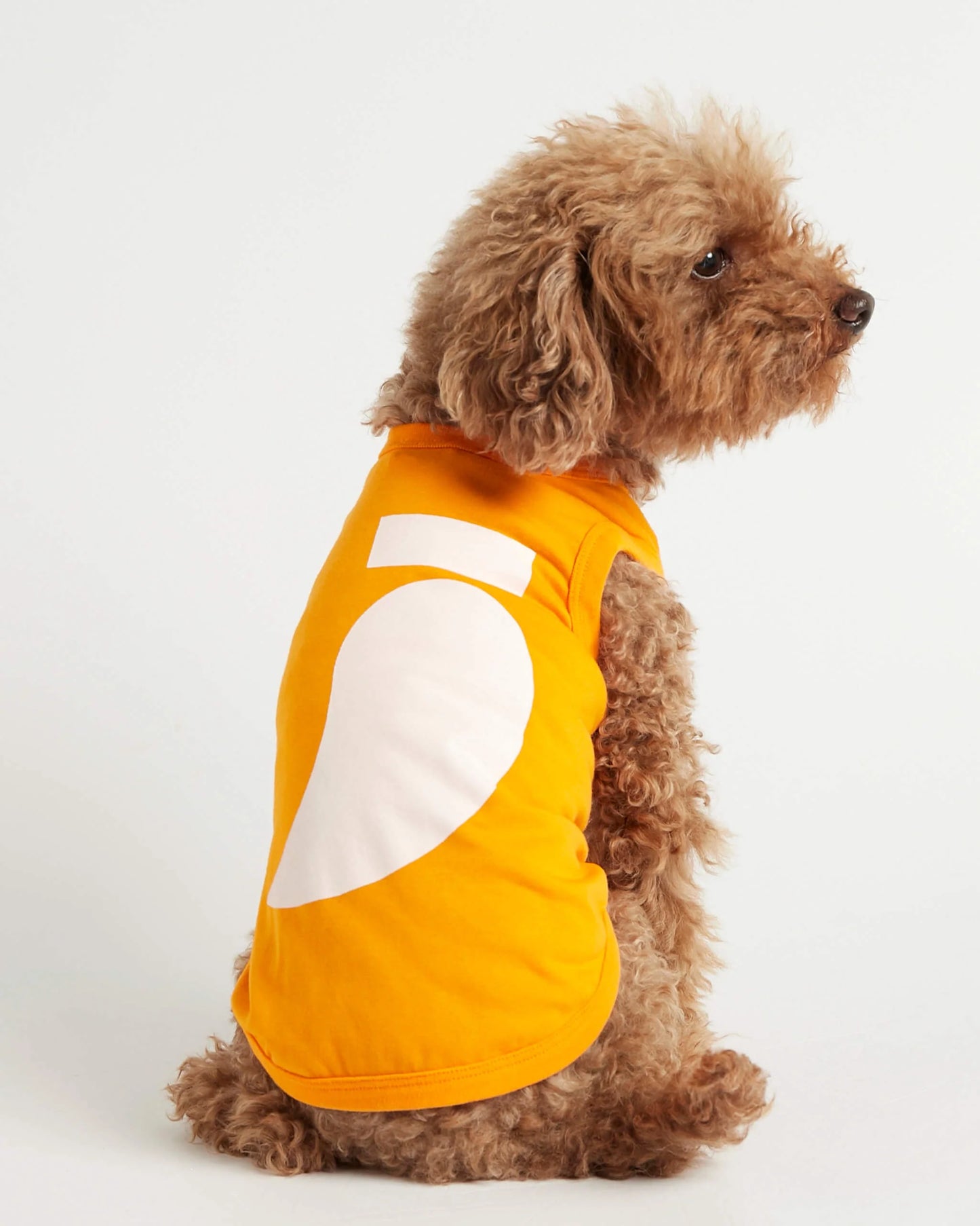 Imi Yellow Organic Cotton Dog Bodysuit Vest