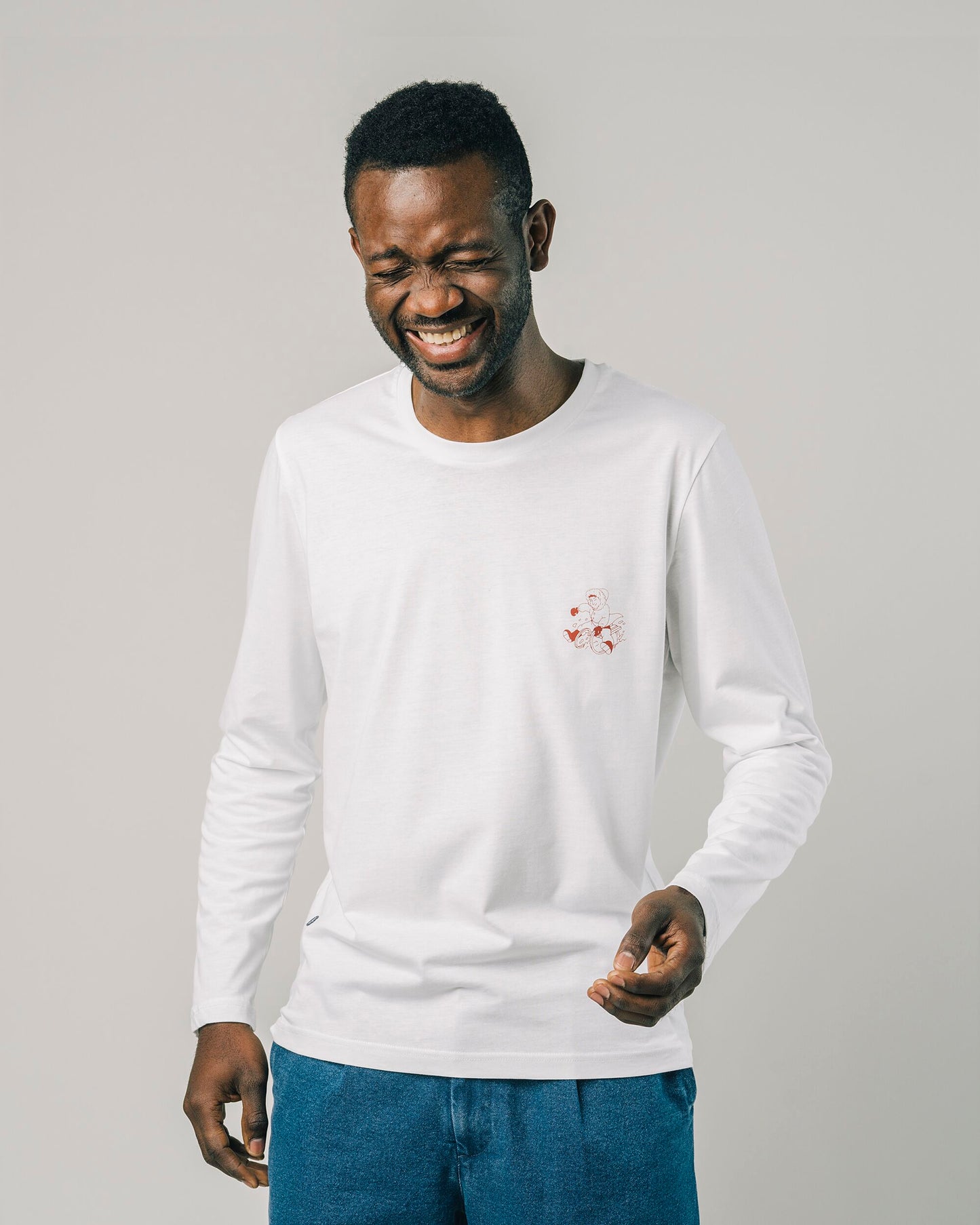 Sleight Longsleeved T-Shirt White