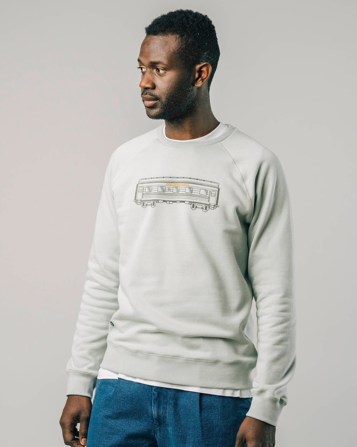 Wagon Sweatshirt Stone Green