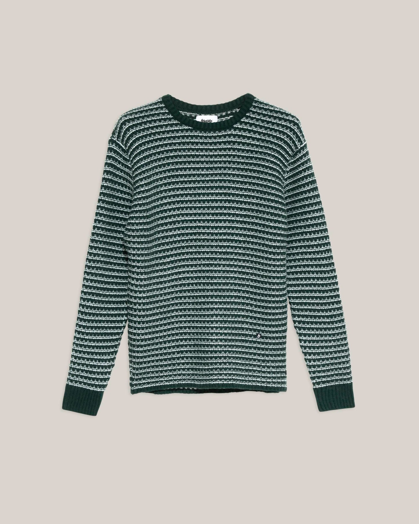 Stripes Sweater Dark Green