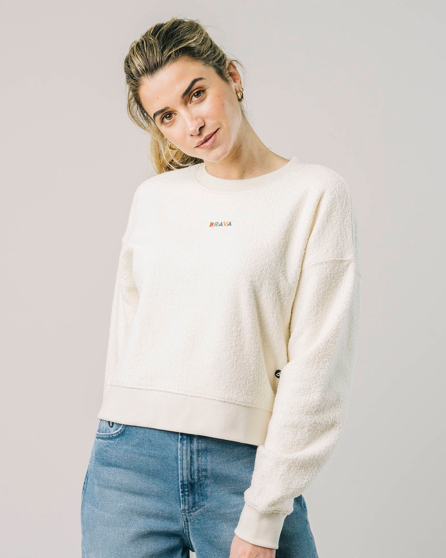 Brava Terry Sweatshirt Ecru