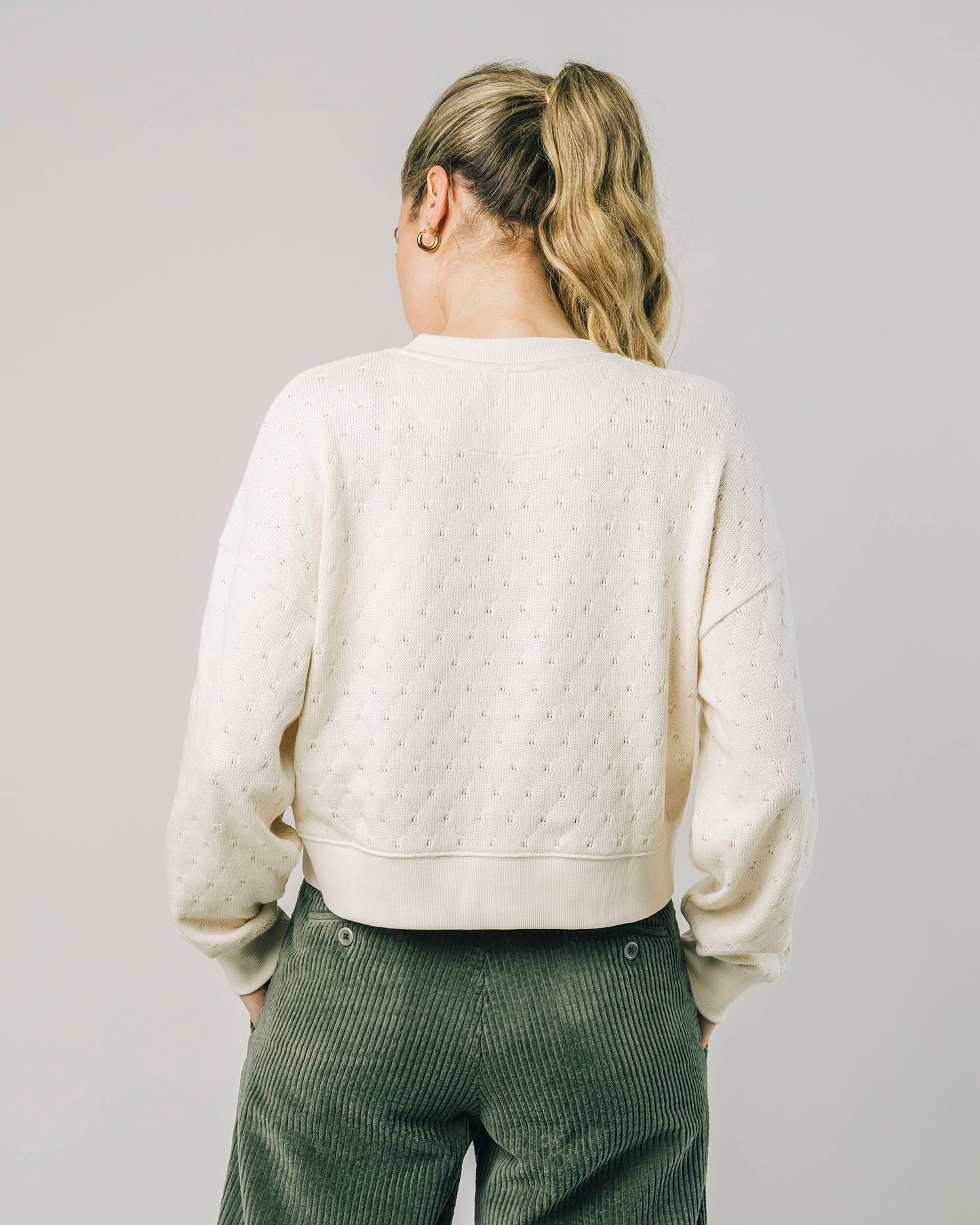 Lace Sweater Ecru