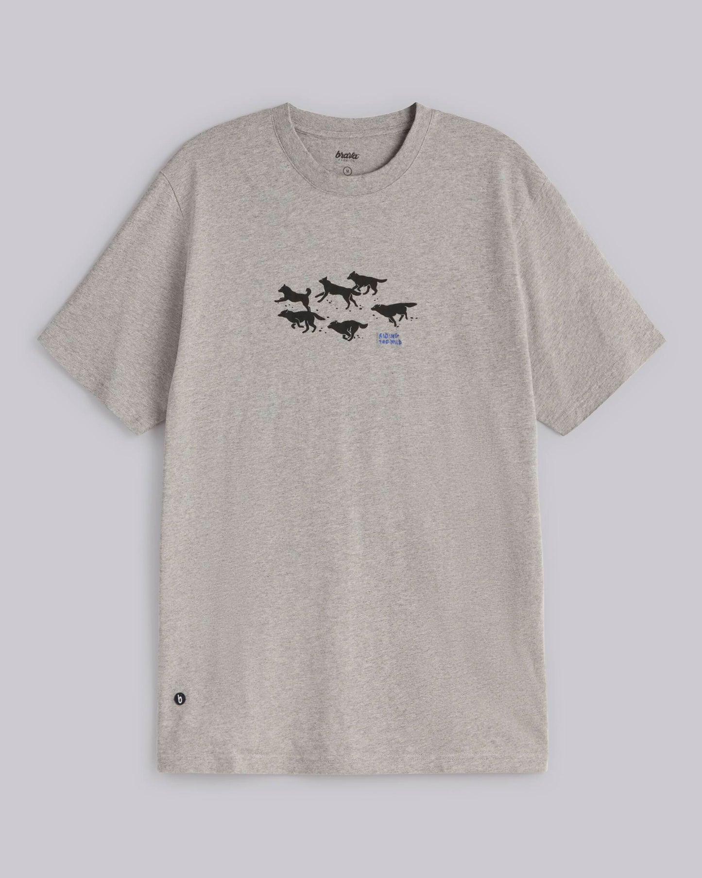 Wolves T-Shirt Grey Melange
