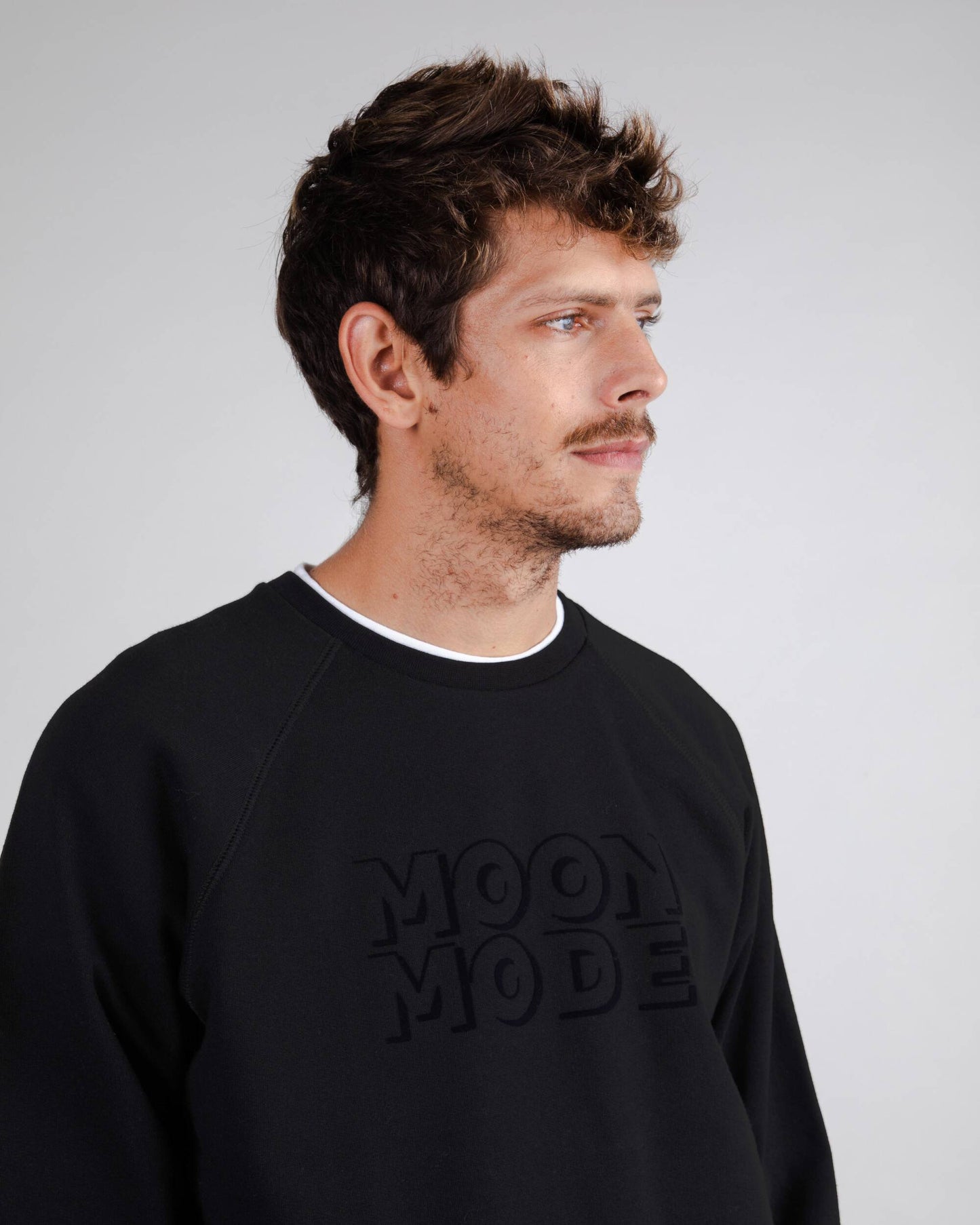 Moon Mode Sweatshirt Black