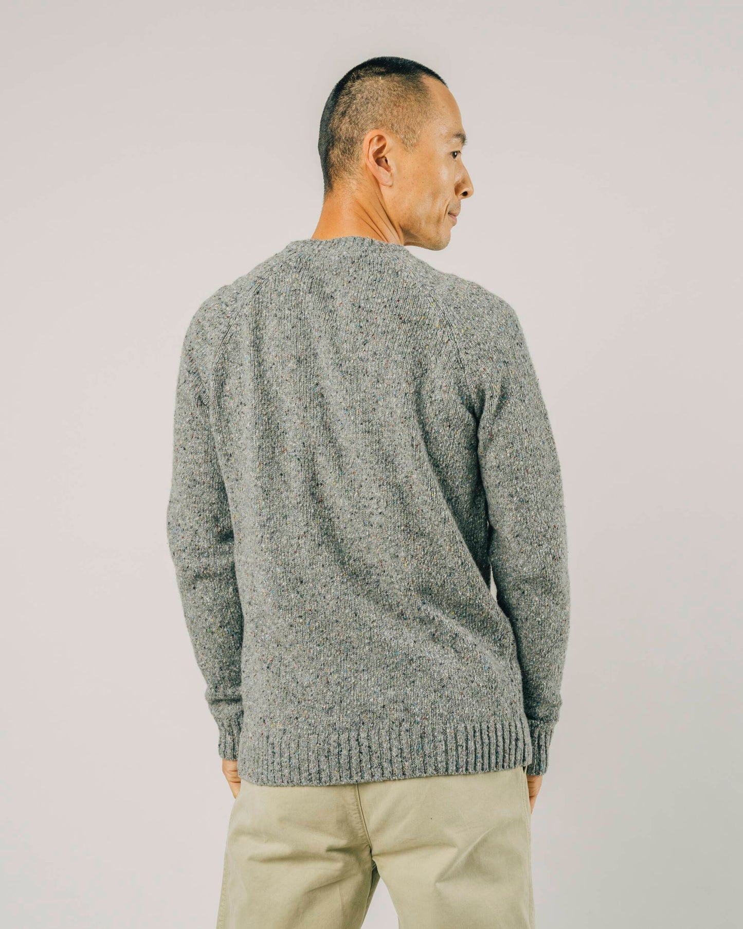 Raglan Sweater Grey Melange