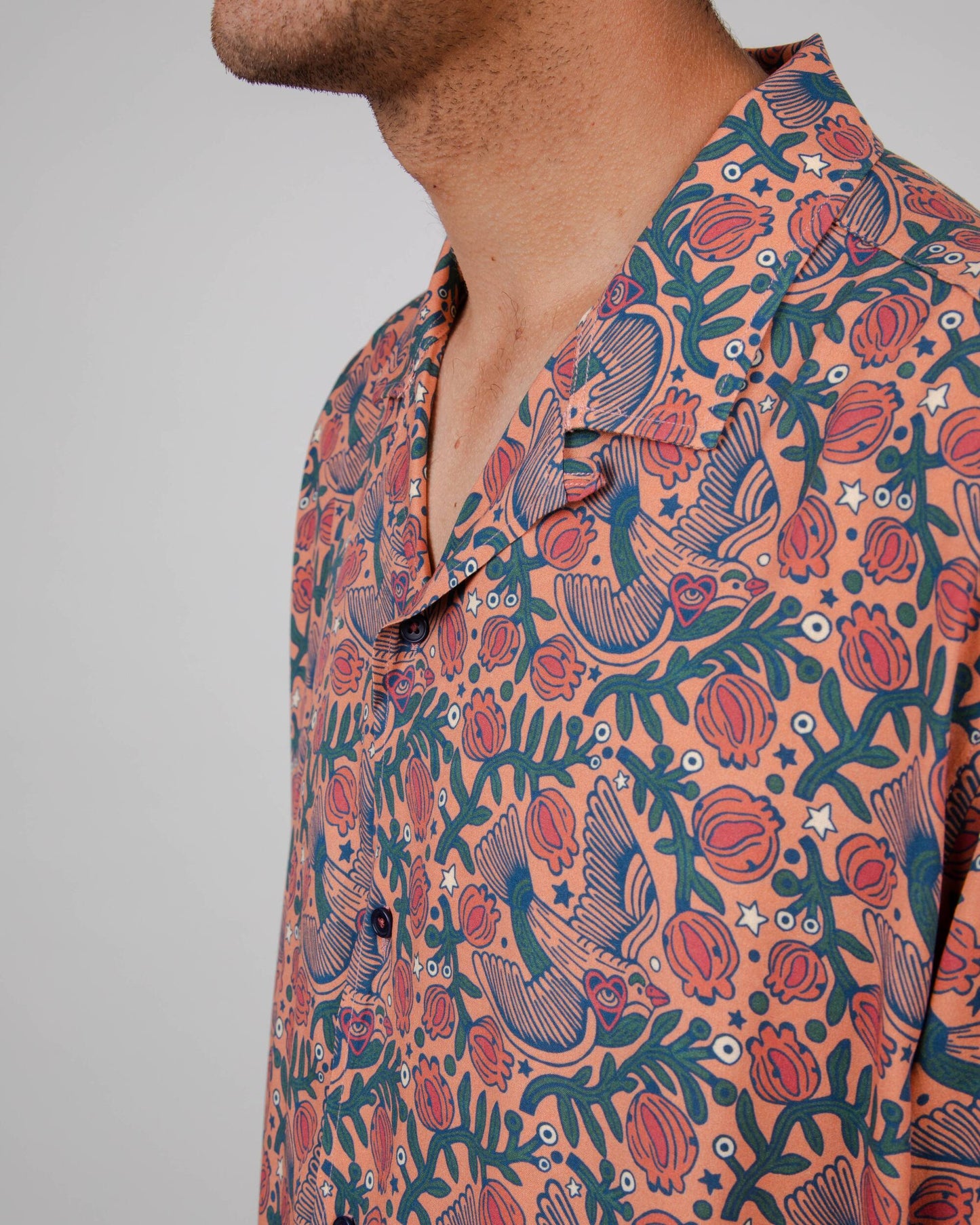 Passerine Aloha Shirt Coiro