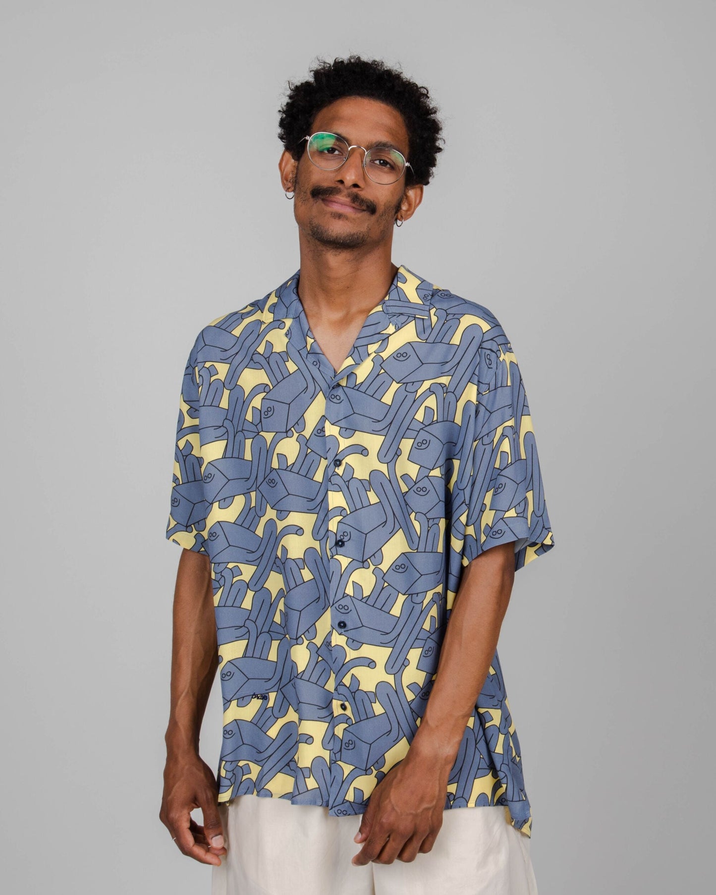 Hopper Faes Aloha Shirt Lemon