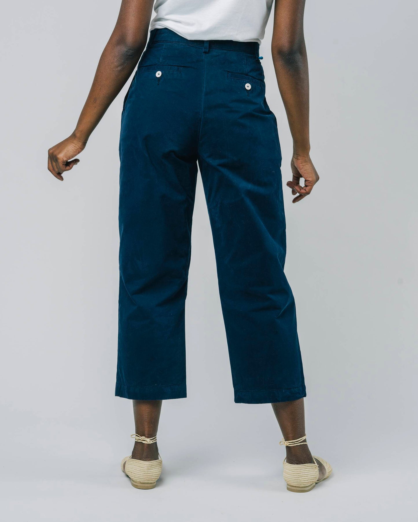 Pleated Pants Navy