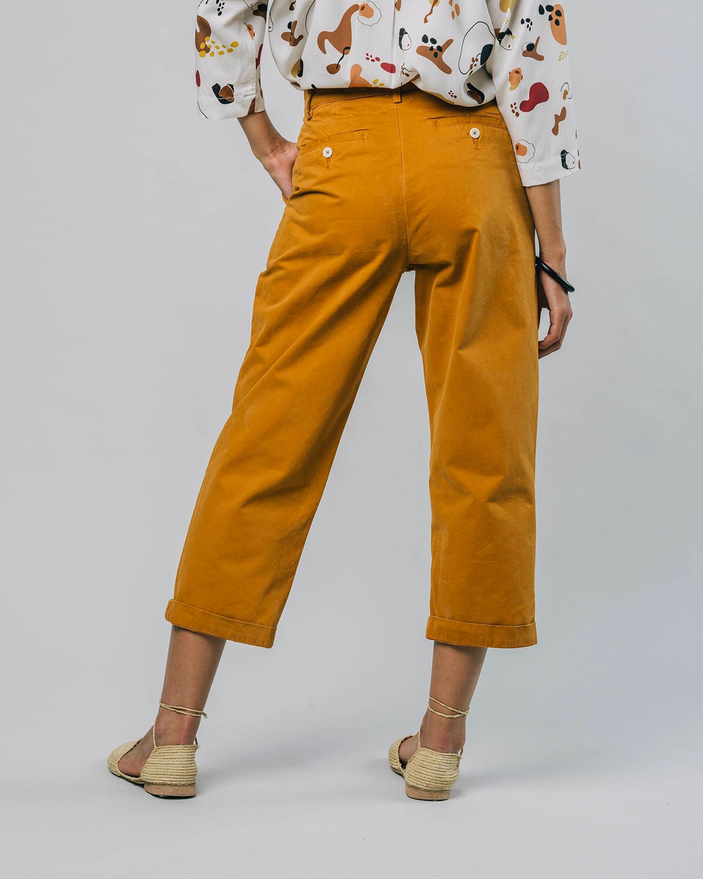 Inka Gold Pleated Pants