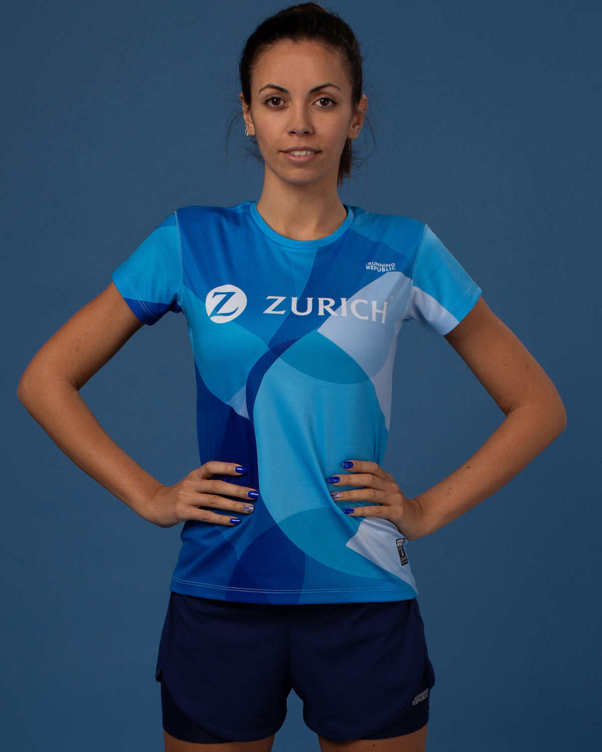 Camiseta Zurich Insurance Marathons women's performance