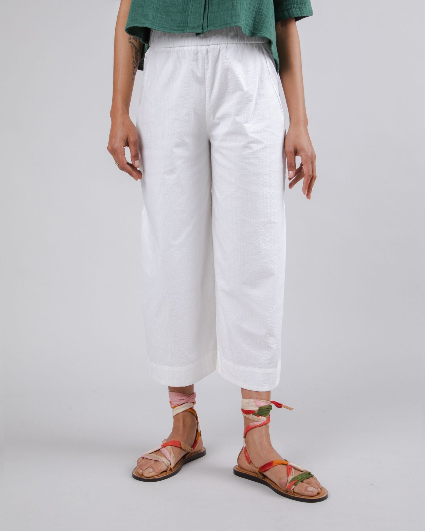 Picnic Oversize Pant White