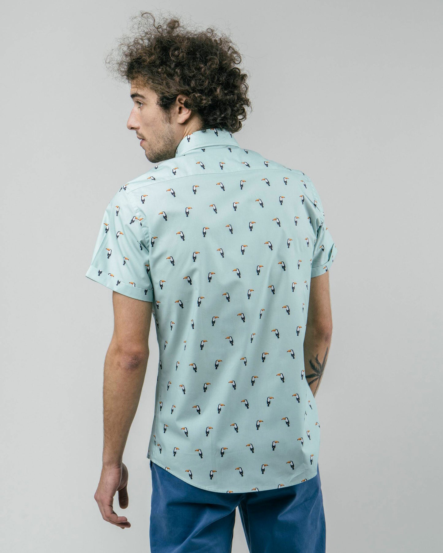 Tropical Tucan Printed Shirt