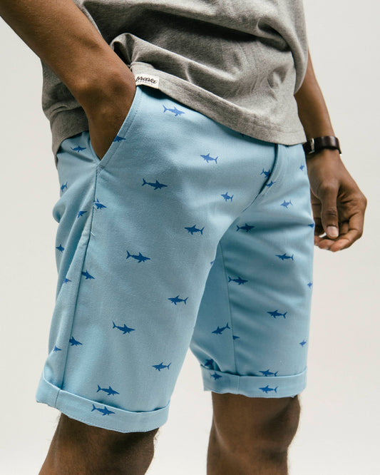 Shark Printed Shorts