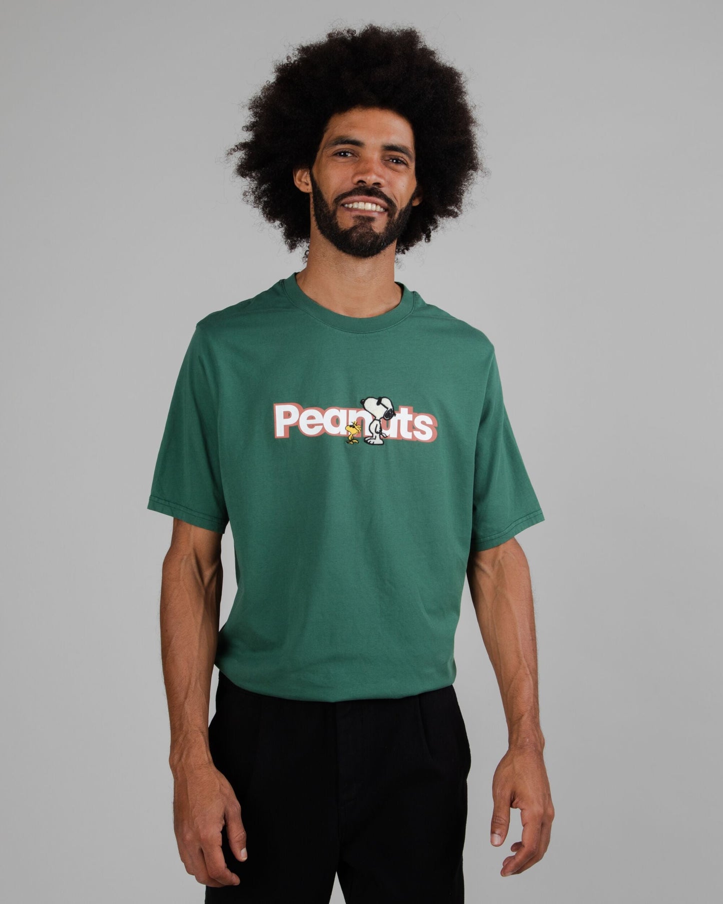 Snoopy &amp; Woodstock Peanuts T-Shirt Green