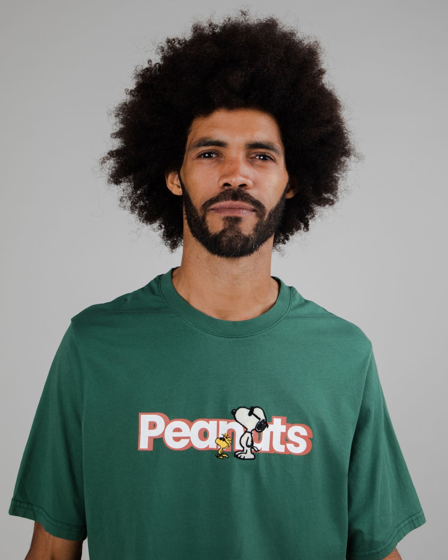 Snoopy & Woodstock Peanuts T-Shirt Green