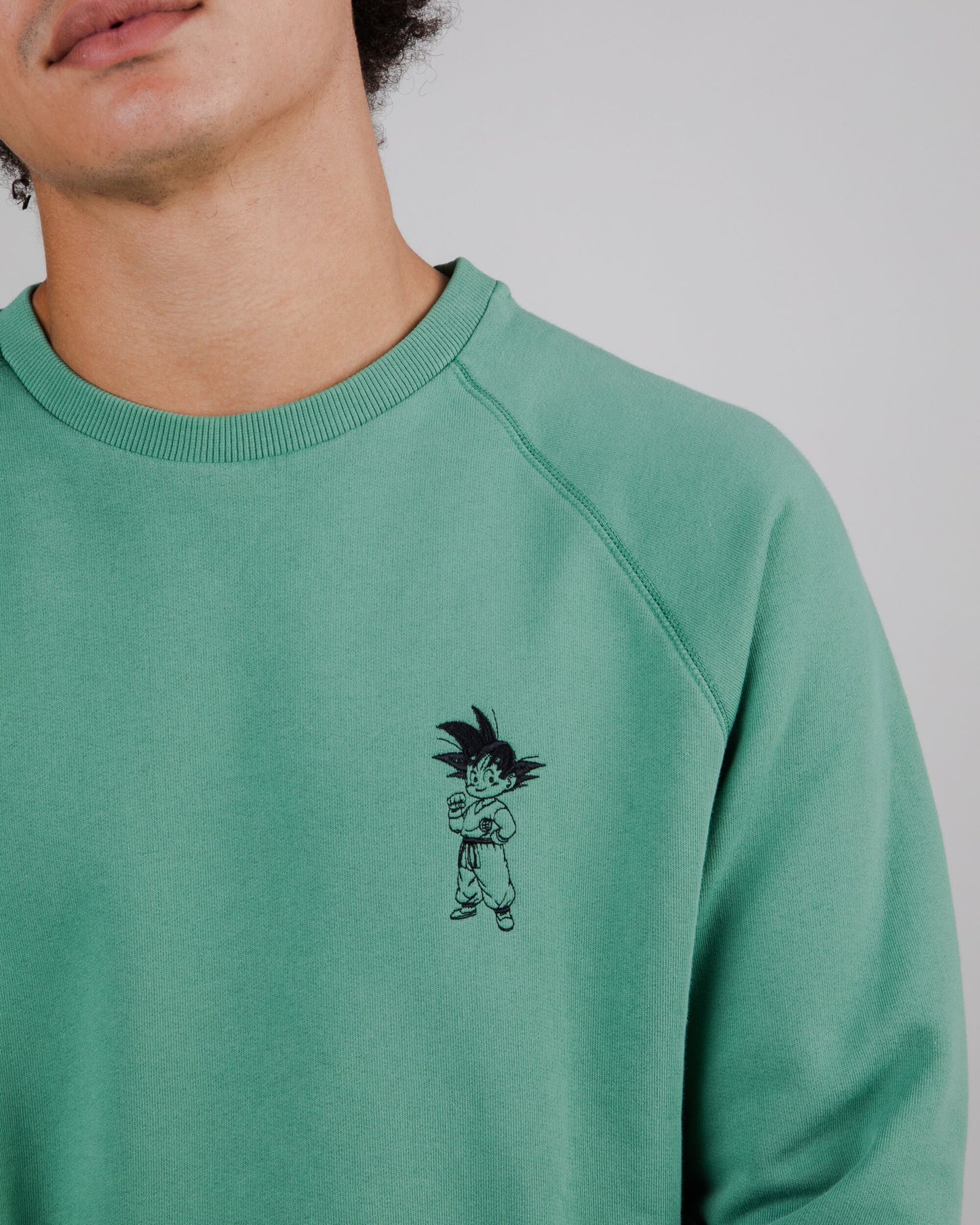 Goku Dragon Ball Sweatshirt Spruce