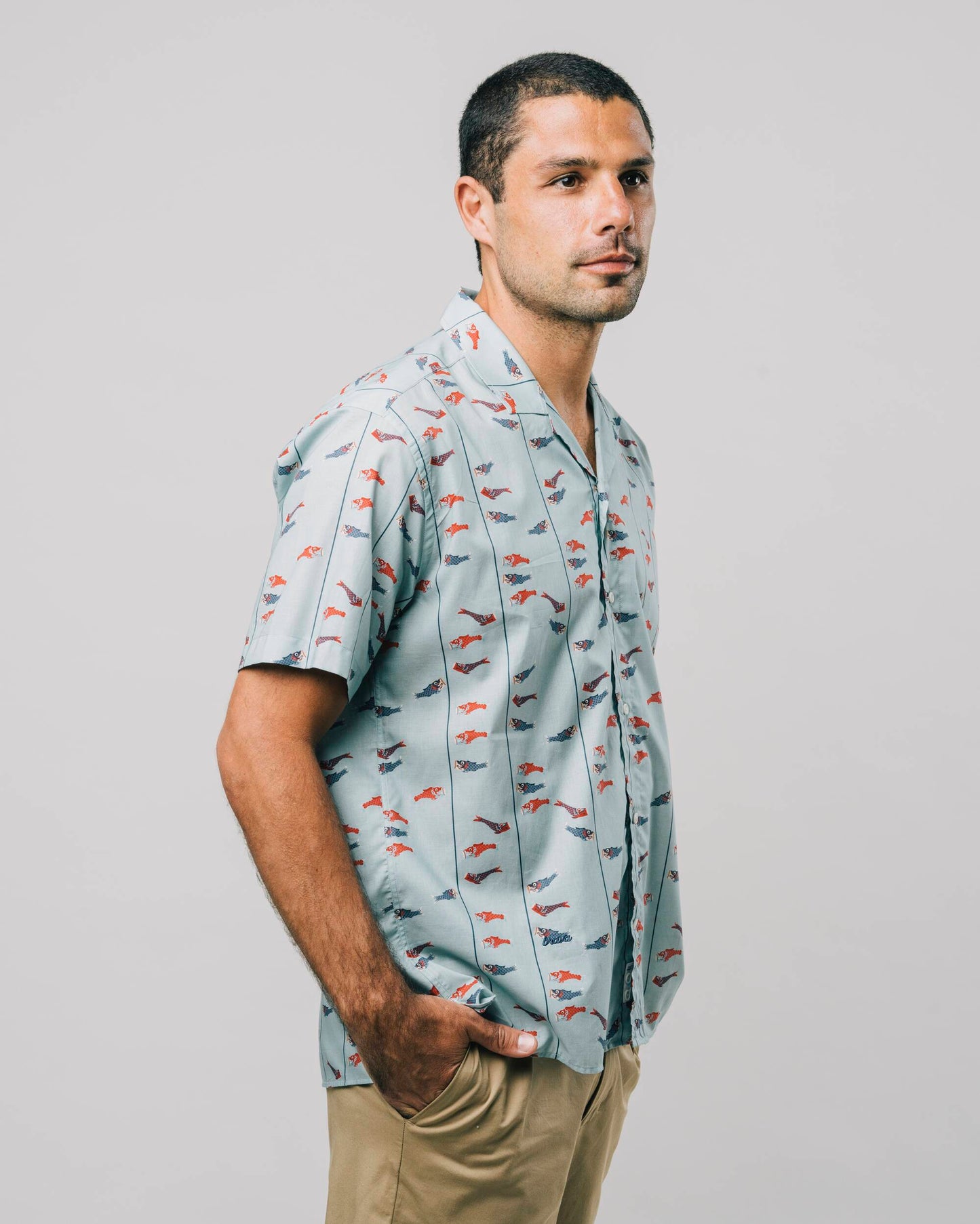 Koinobori Kite Aloha Shirt