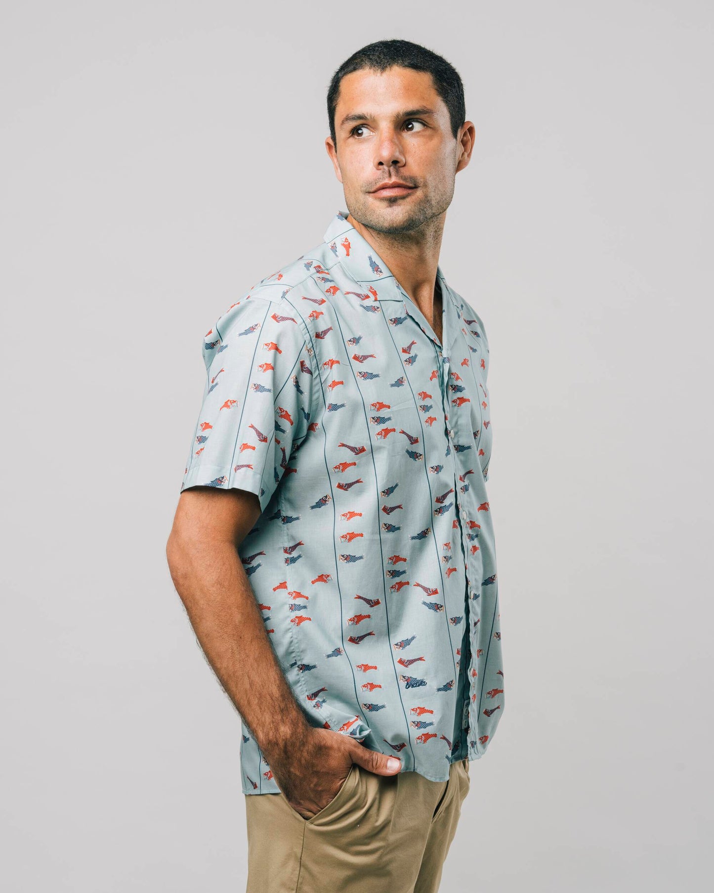 Koinobori Kite Aloha Shirt