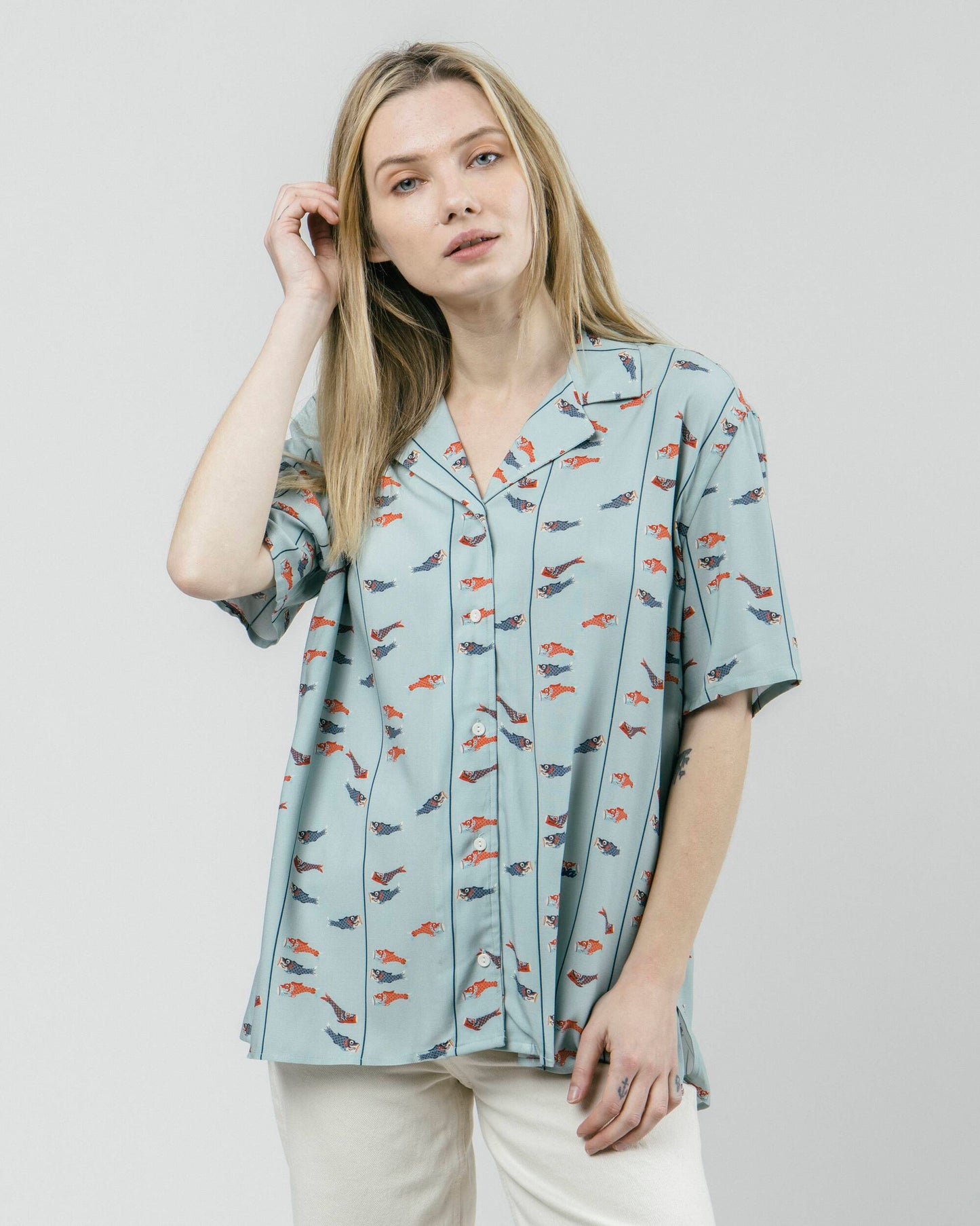 Koinobori Kite Aloha Blouse