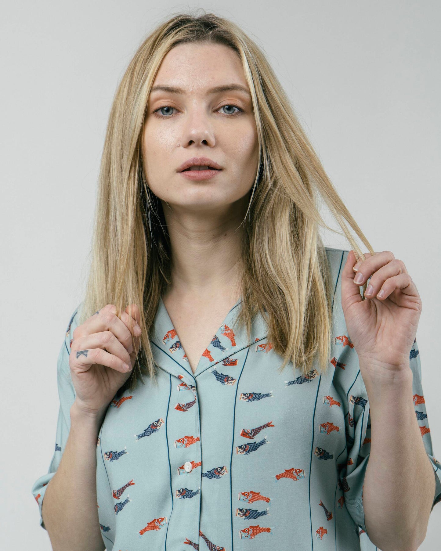 Koinobori Kite Aloha Blouse