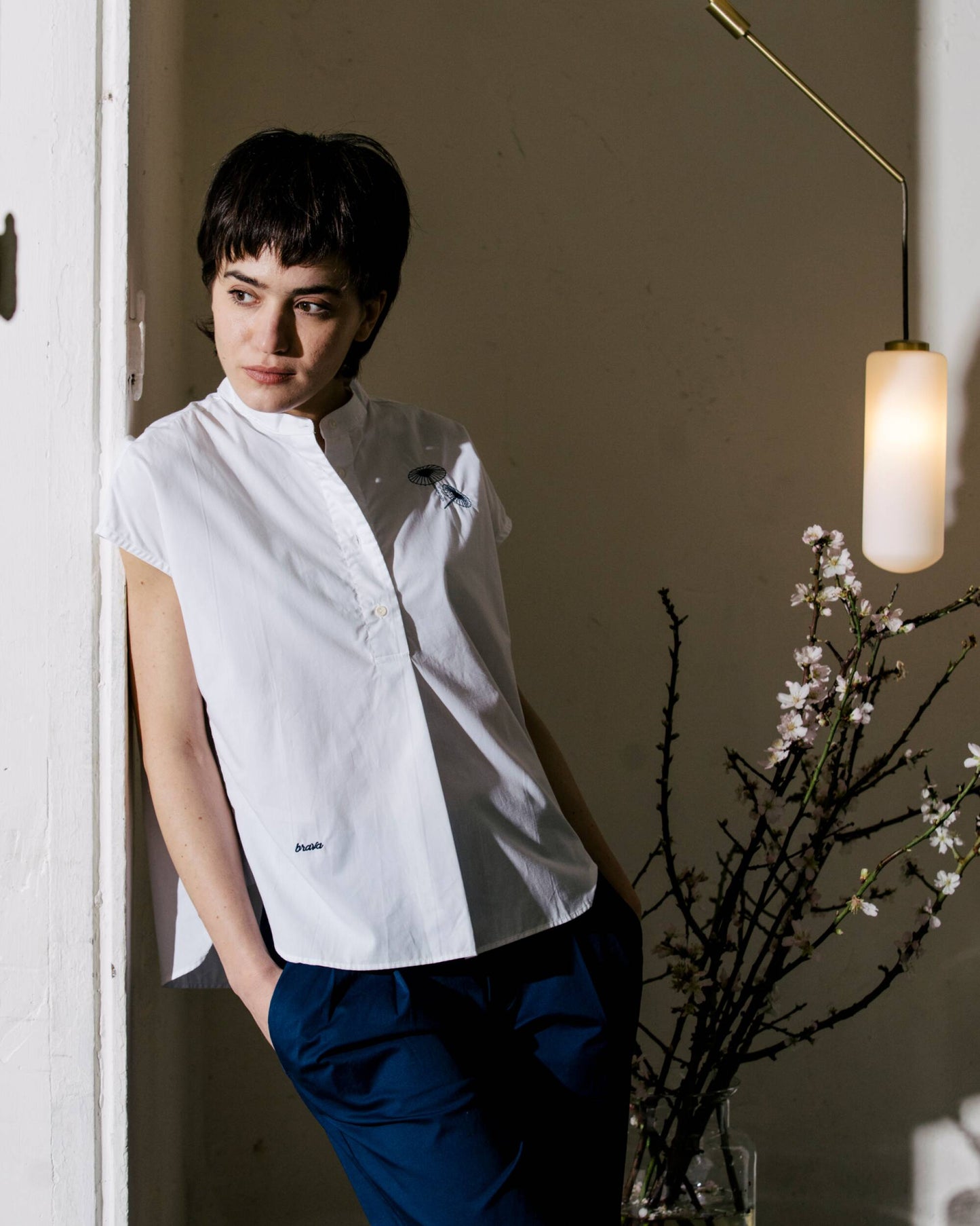 The Osaka Parasol Essential Blouse