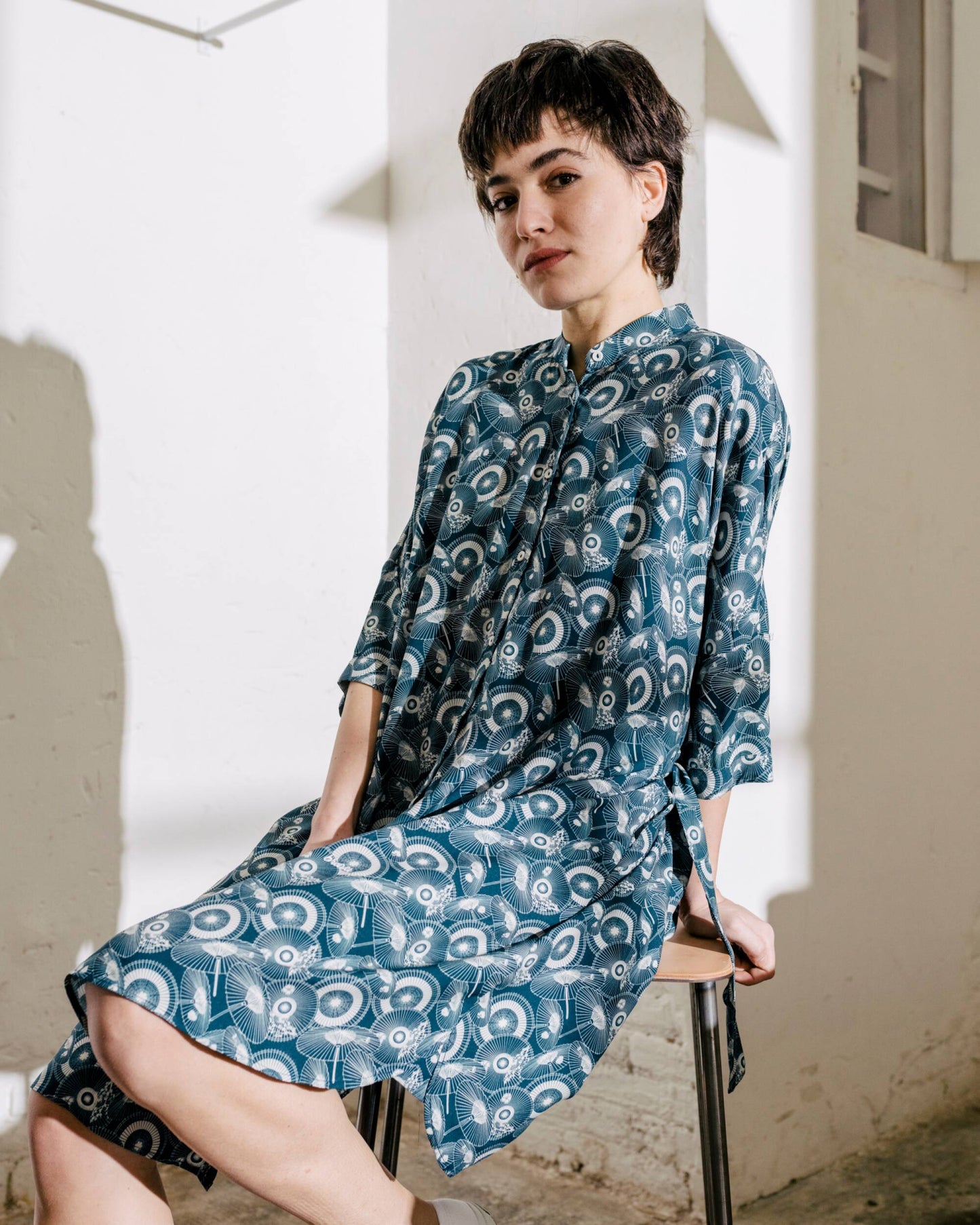 The Osaka Parasol Oversized Dress