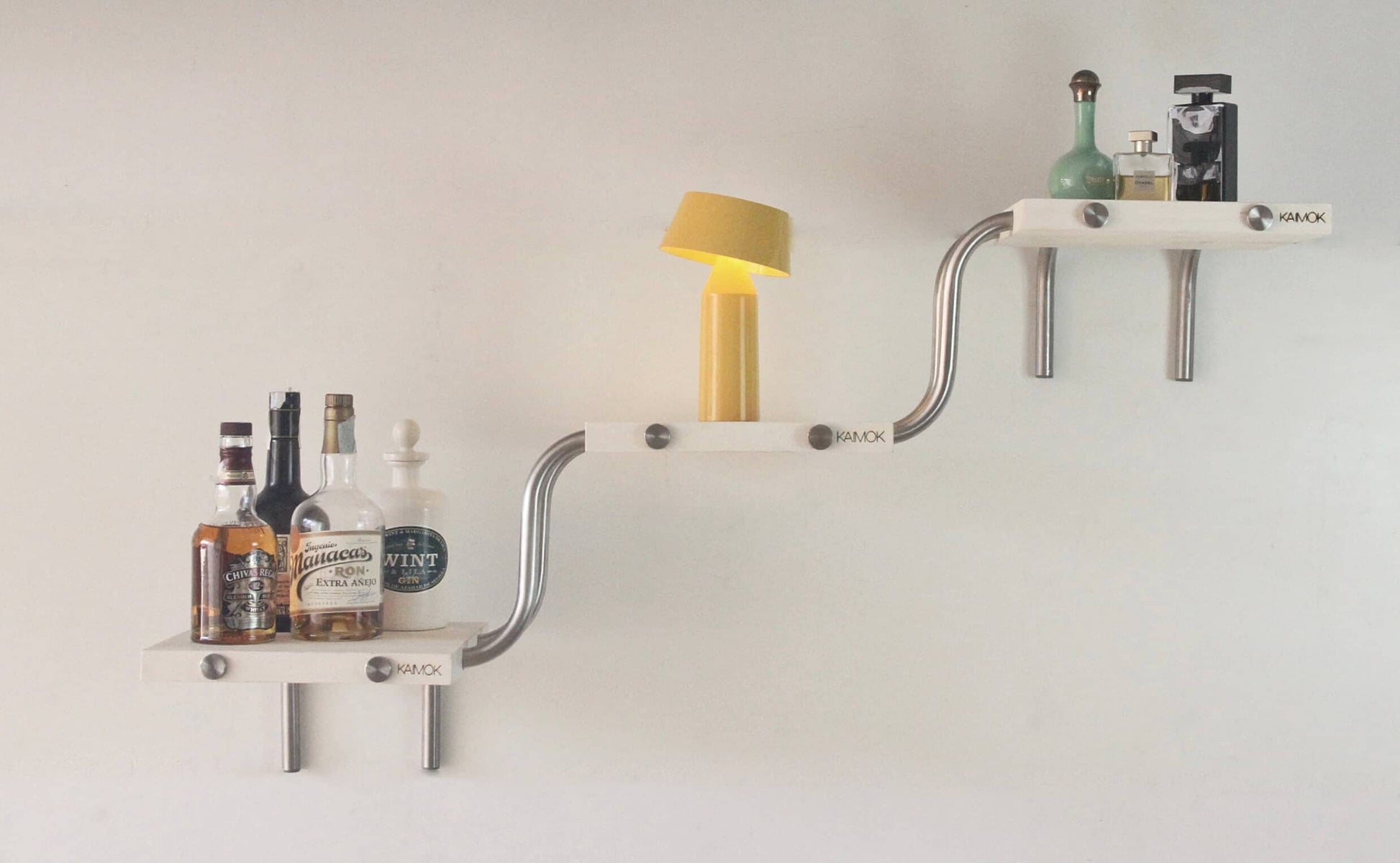 Wall-mounted shelf - ALBURY - Made Design Barcelona - modular