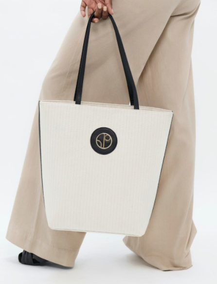 Monte Carlo Bag - Organic Cotton - White Dove