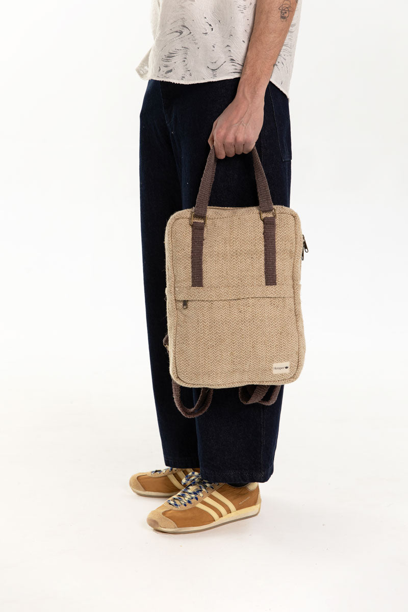 Gokyo Natural Backpack with Internal Computer Pocket