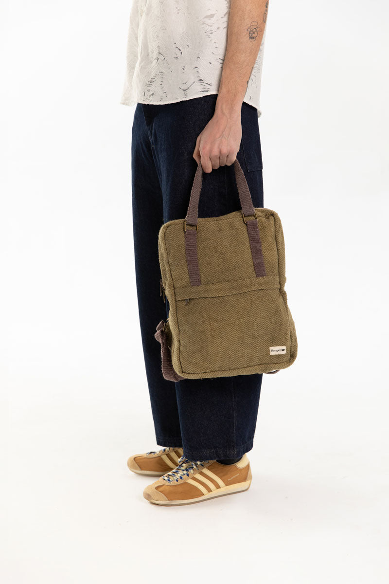 Green Gokyo Backpack with Internal Computer Pocket
