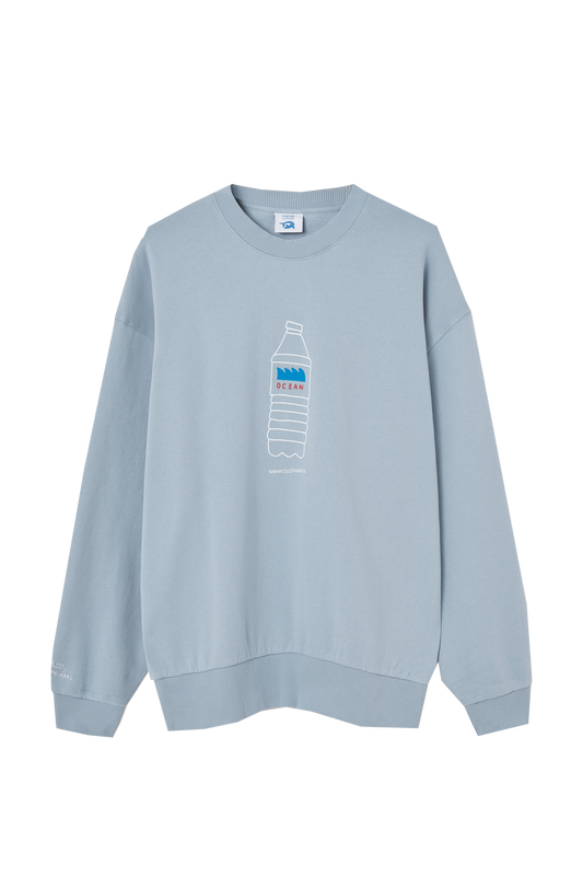 Ocean plastic sweatshirt