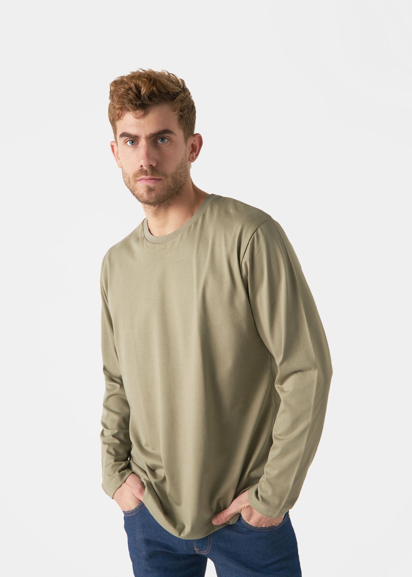 Organic cotton long sleeve t-shirt (3 units)