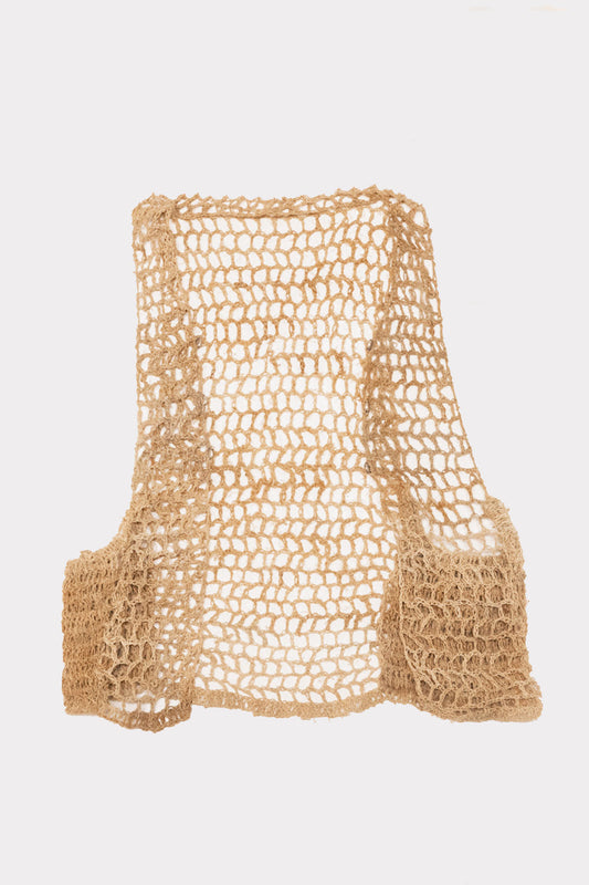Chaleco Artesanal Crochet