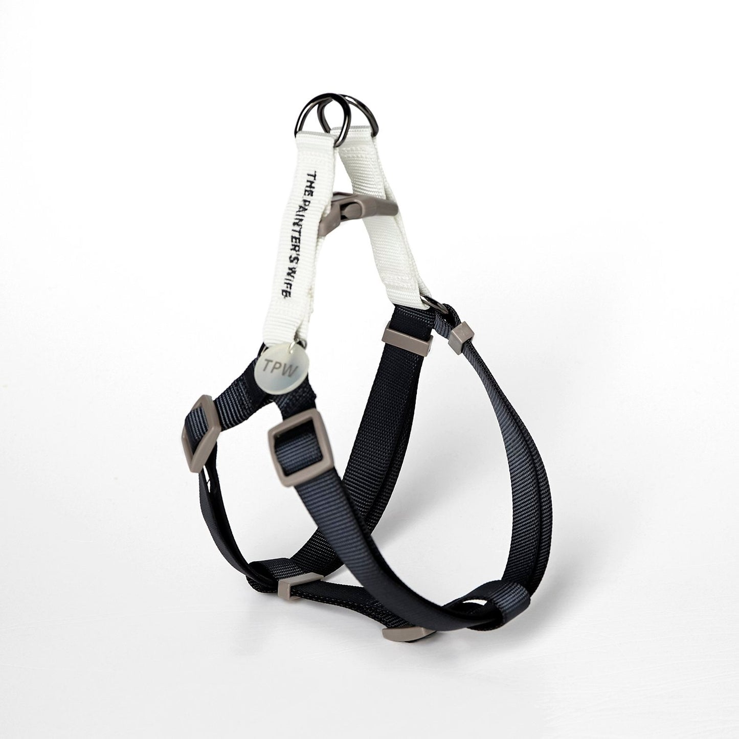 Sonia White & Navy Dog Harness