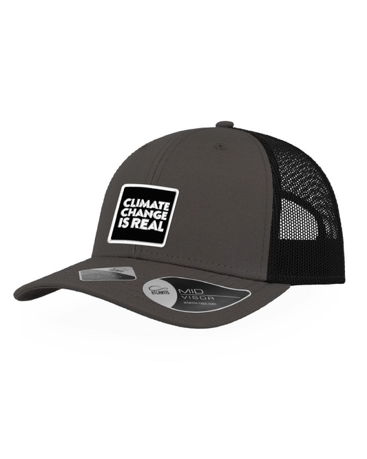 Recycled Polyester "Climate" Trucker Cap (One Size) - Gray
