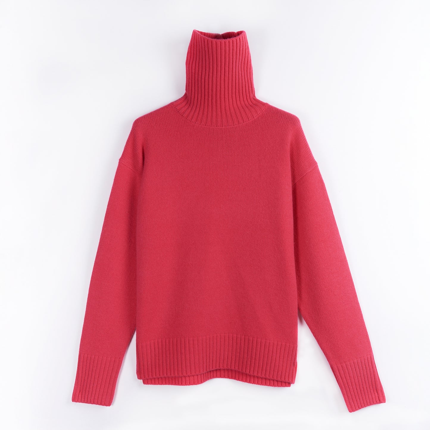 Jersey Cashmere knitted turtleneck