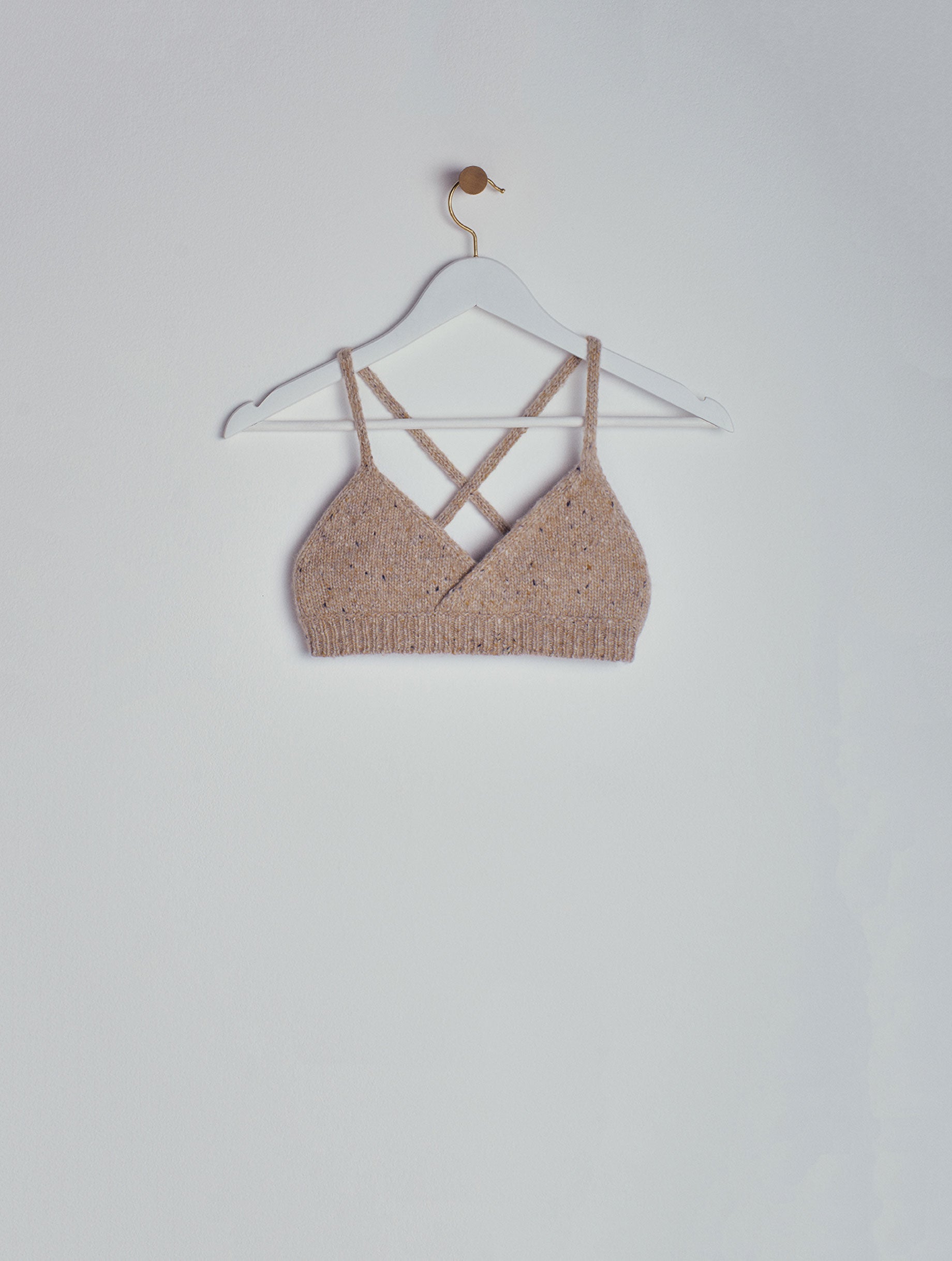 MINERVA Knitted bralette –