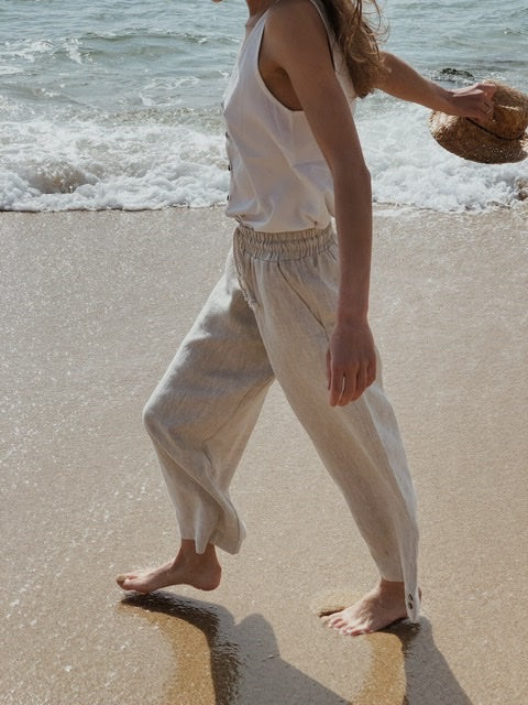 Pantalón de Lino Playa