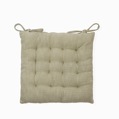 Cotton chair cushion m/joy