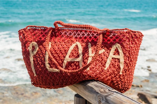 Bolso de crochet de yute - Playa England