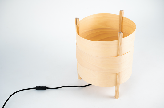 Concentric Beech Wood Lamp
