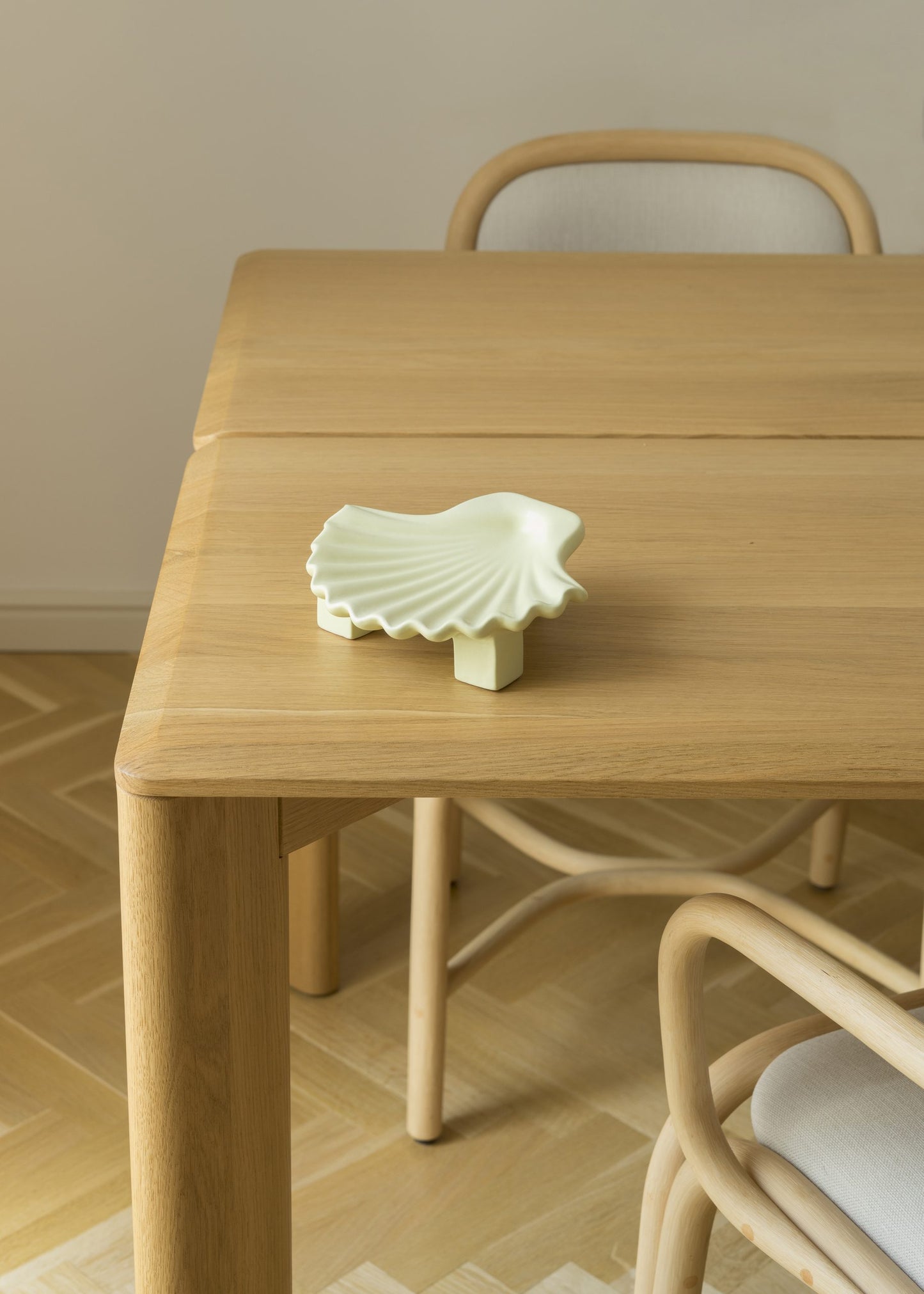 Lime Seashell Plate