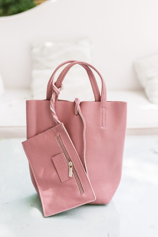 Leather bag - Rosa Tato mini