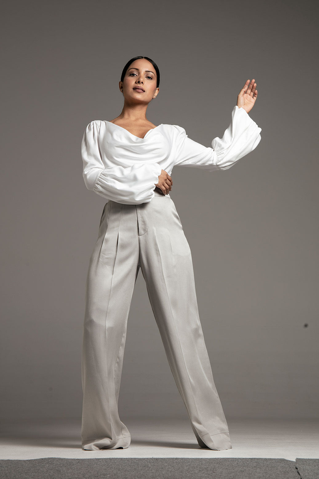 High-waisted Trousers - COS