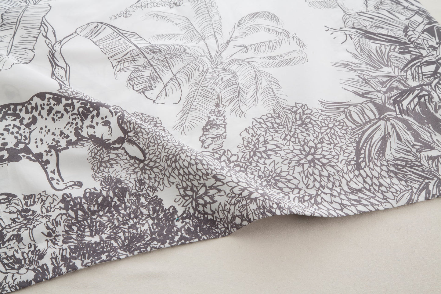 Percale Cotton Top Sheet 200h Bed 105 - Palmera